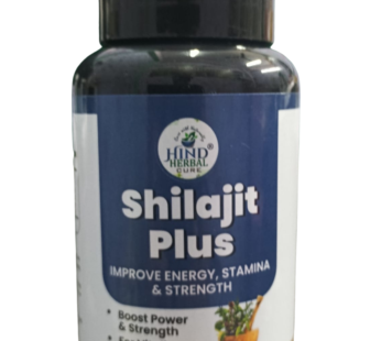 Shilajeet Plus – Natural Ayurvedic Energy & Stamina Booster for Strength and Vitality